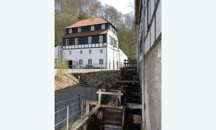 Außenansicht Papiermühle Alte Dombach © LVR-Industriemuseum